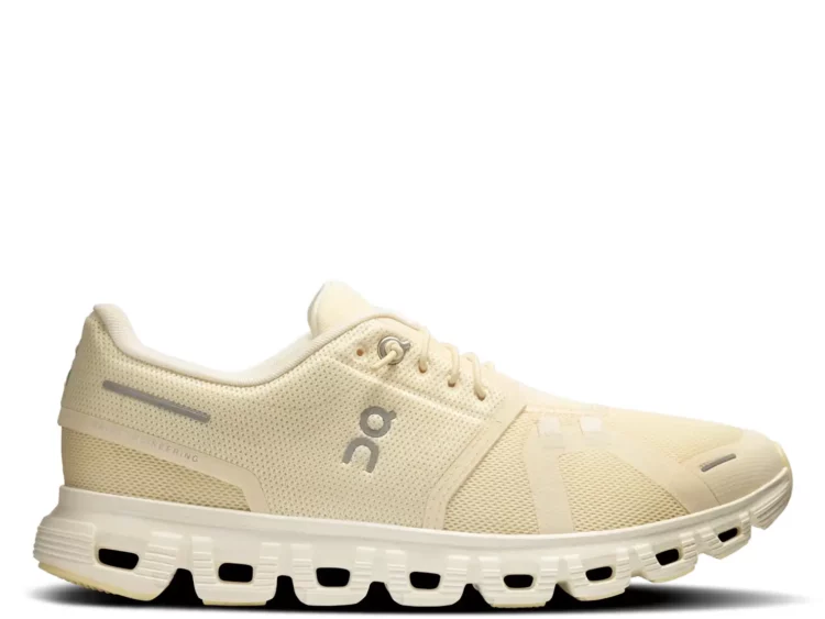 on running cloud 6 castor ivory (w)