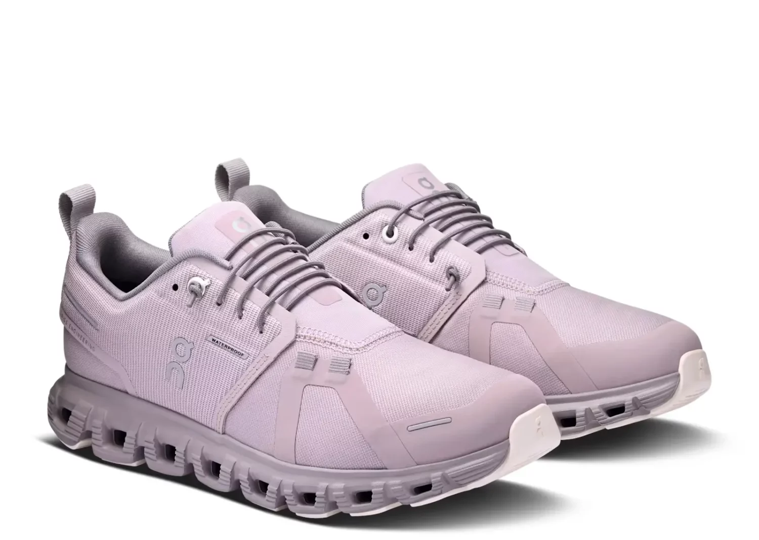 on running cloud 6 waterproof mauve zinc w2