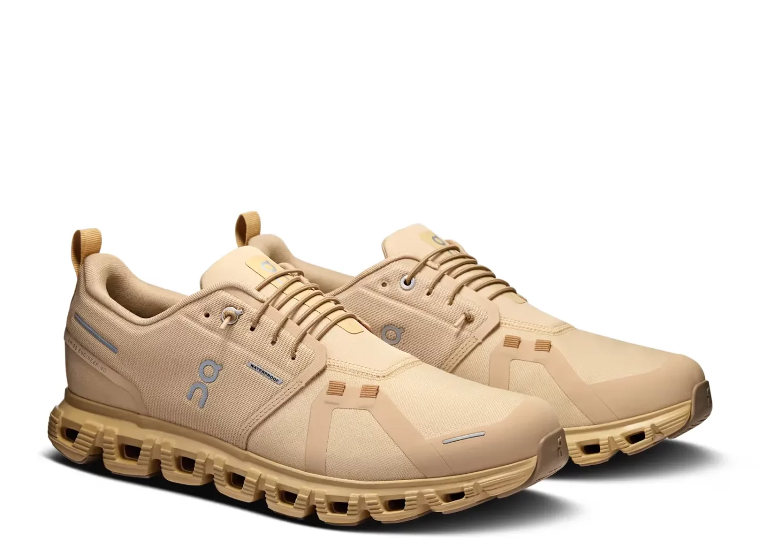 on running cloud 6 waterproof sand dune2