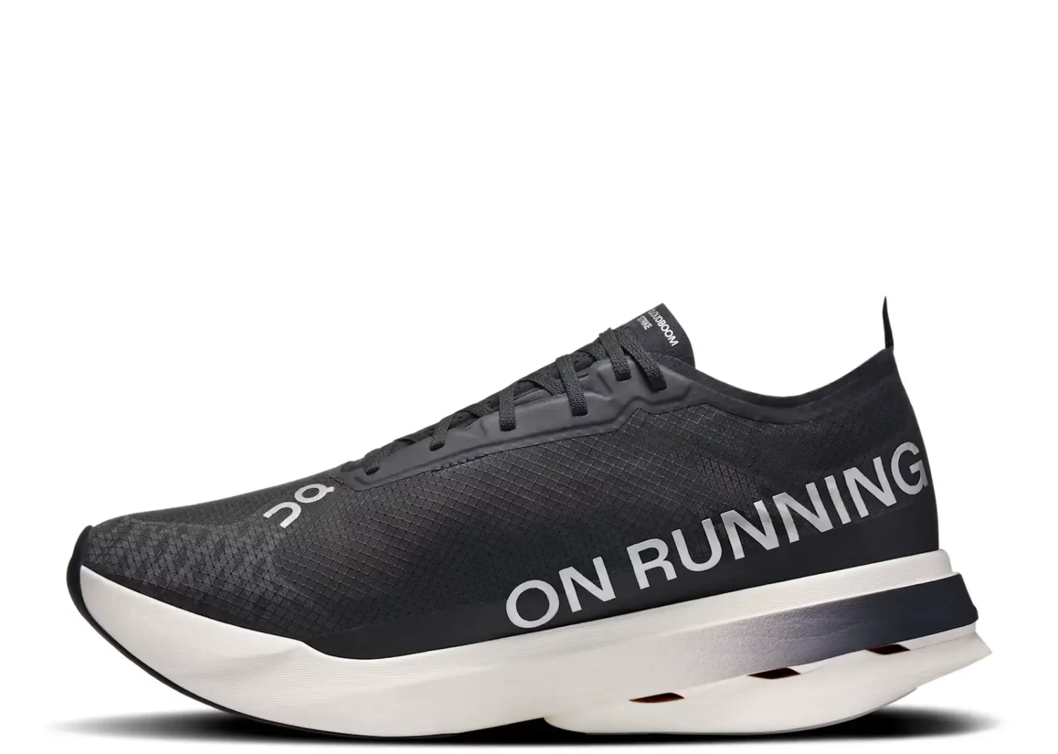 on running cloudboom strike black white4