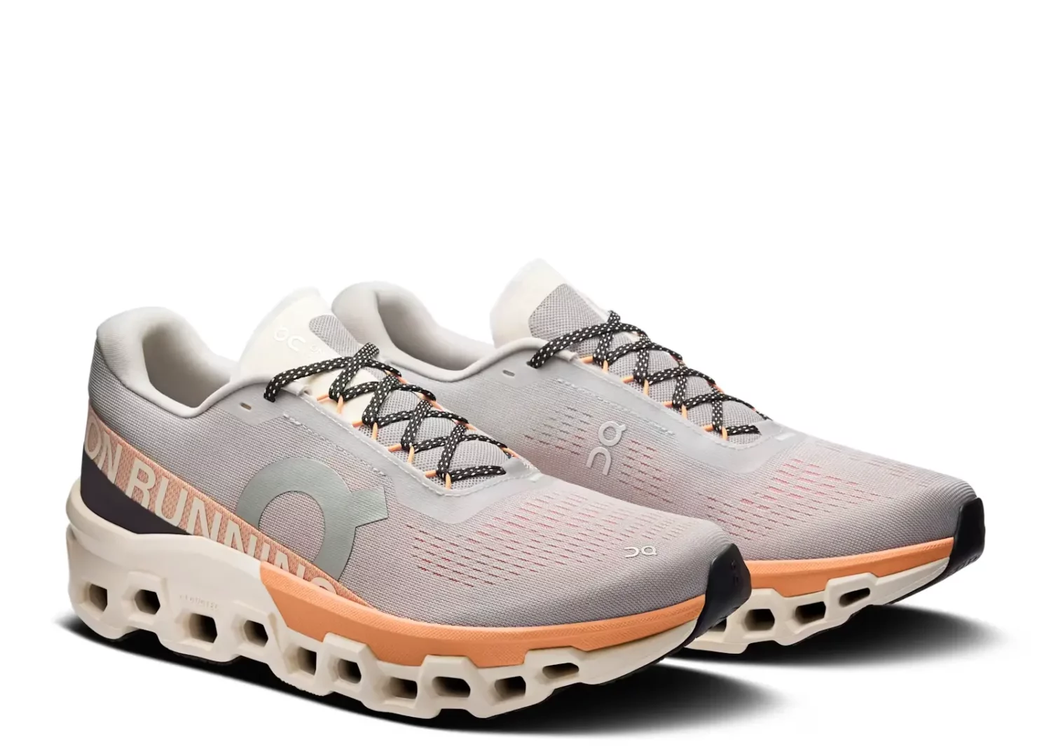 on running cloudmonster 2 glacier tangerine2