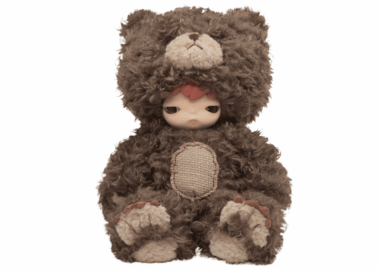pop mart hirono bear vinyl plush doll