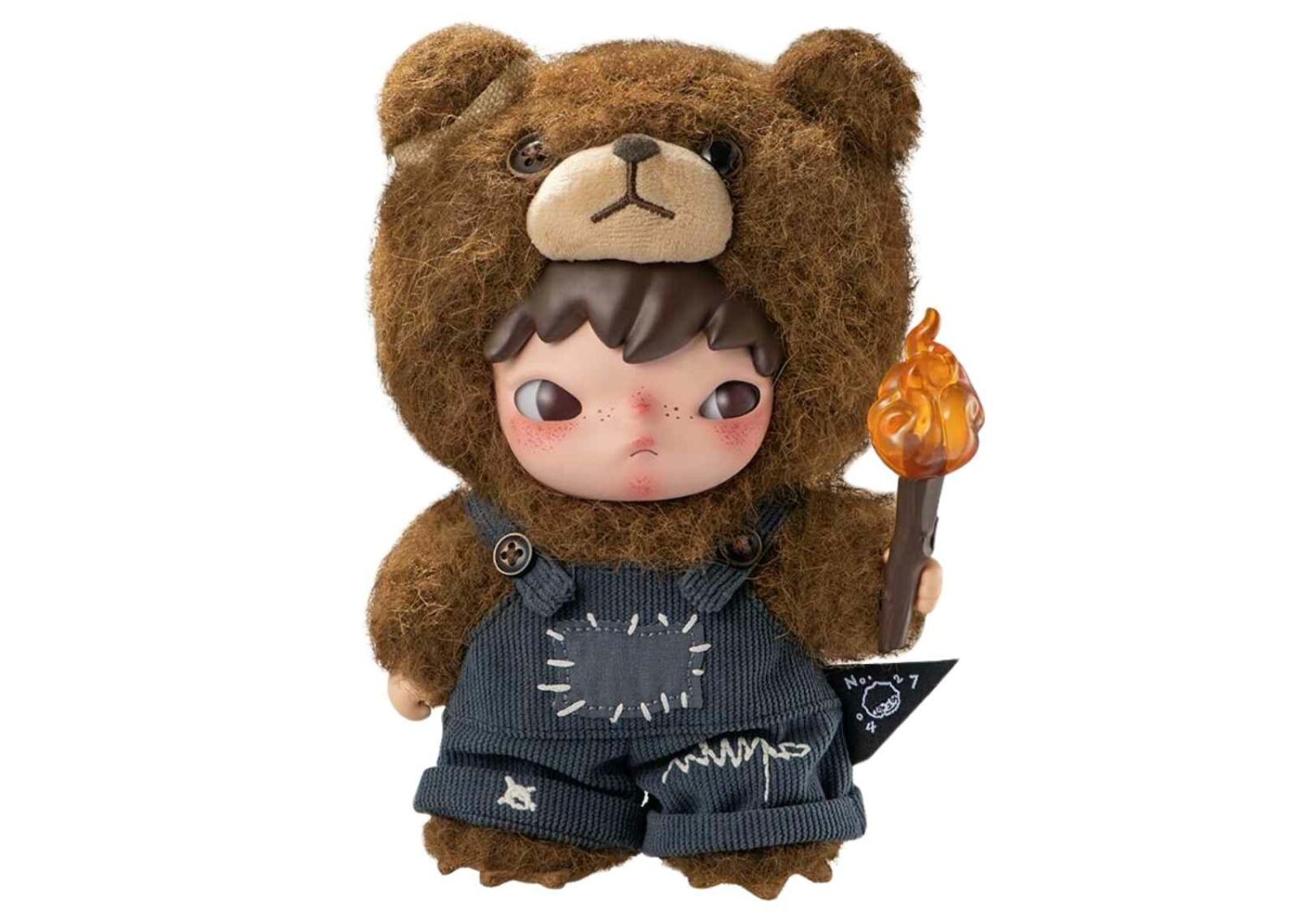 pop mart hirono living wild fight for joy plush doll