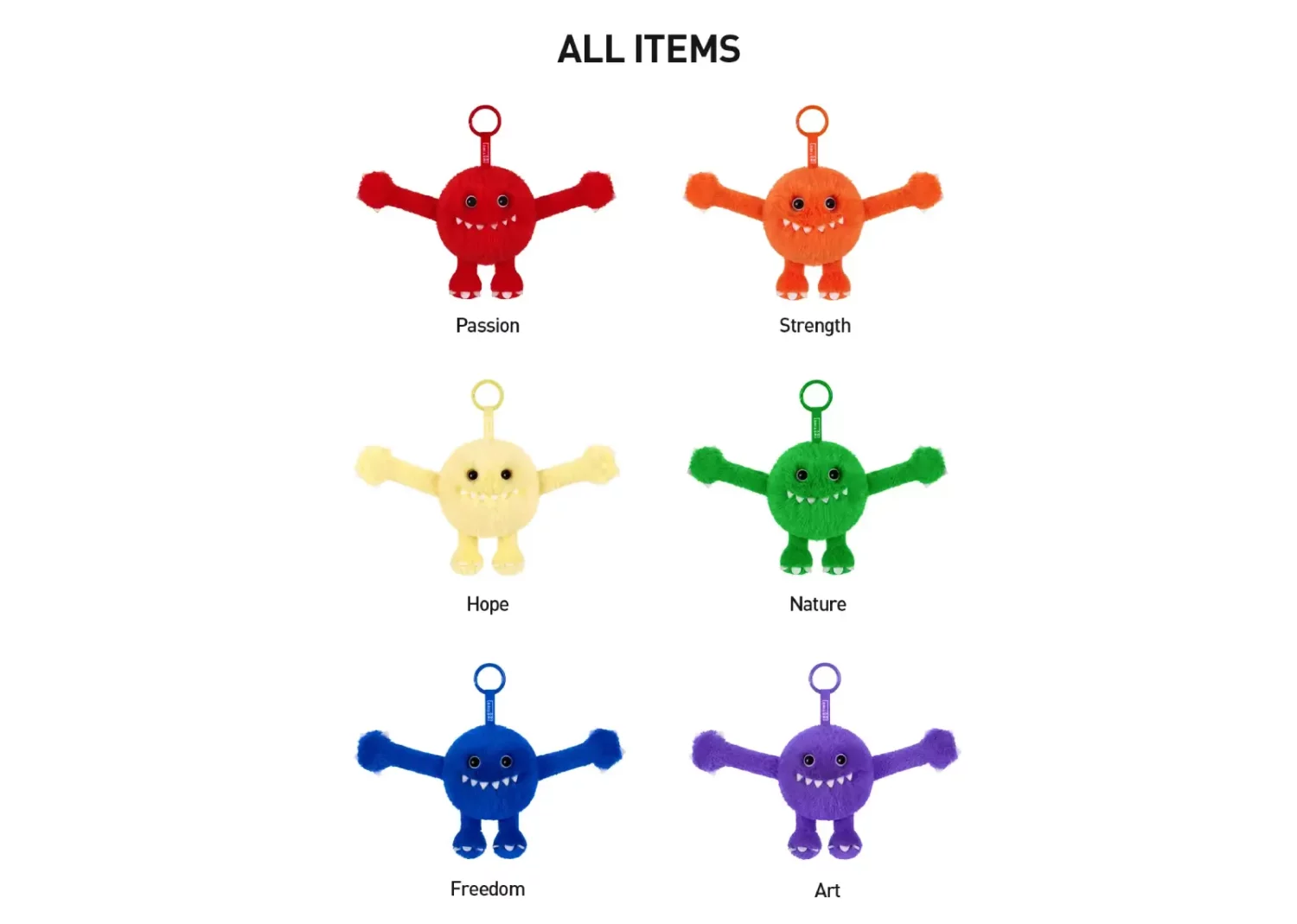 pop mart instinctoy hug you series plush pendant single blind box2