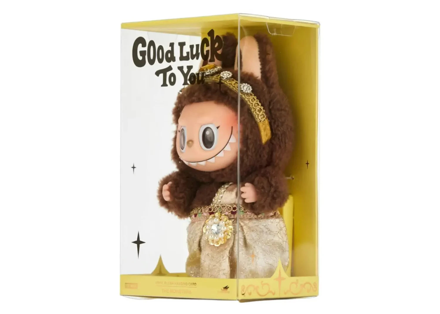 pop mart labubu the monsters good luck to you vinyl plush hanging card vinyl plush5