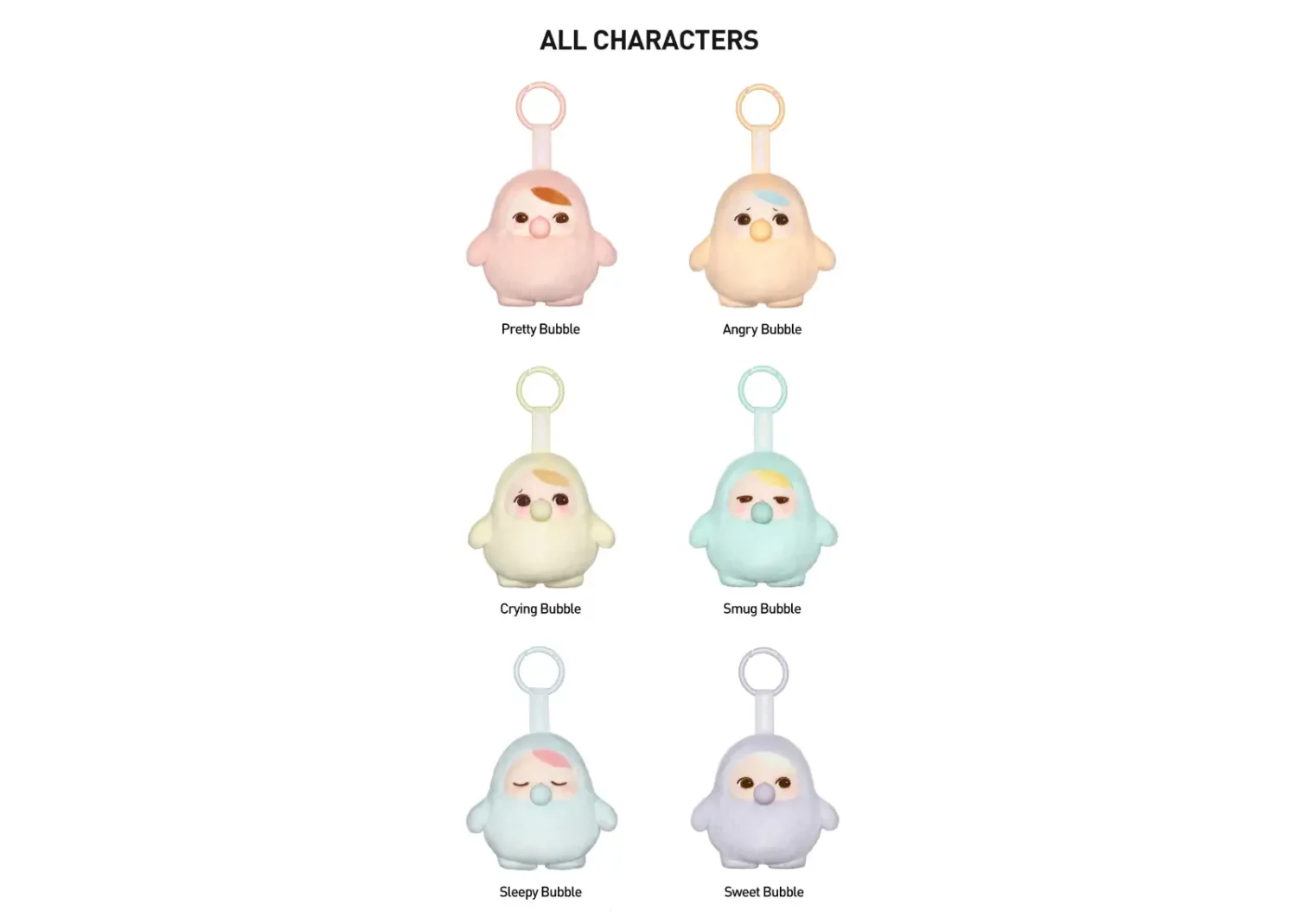 pop mart pucky beanie bubble up series single blind box2