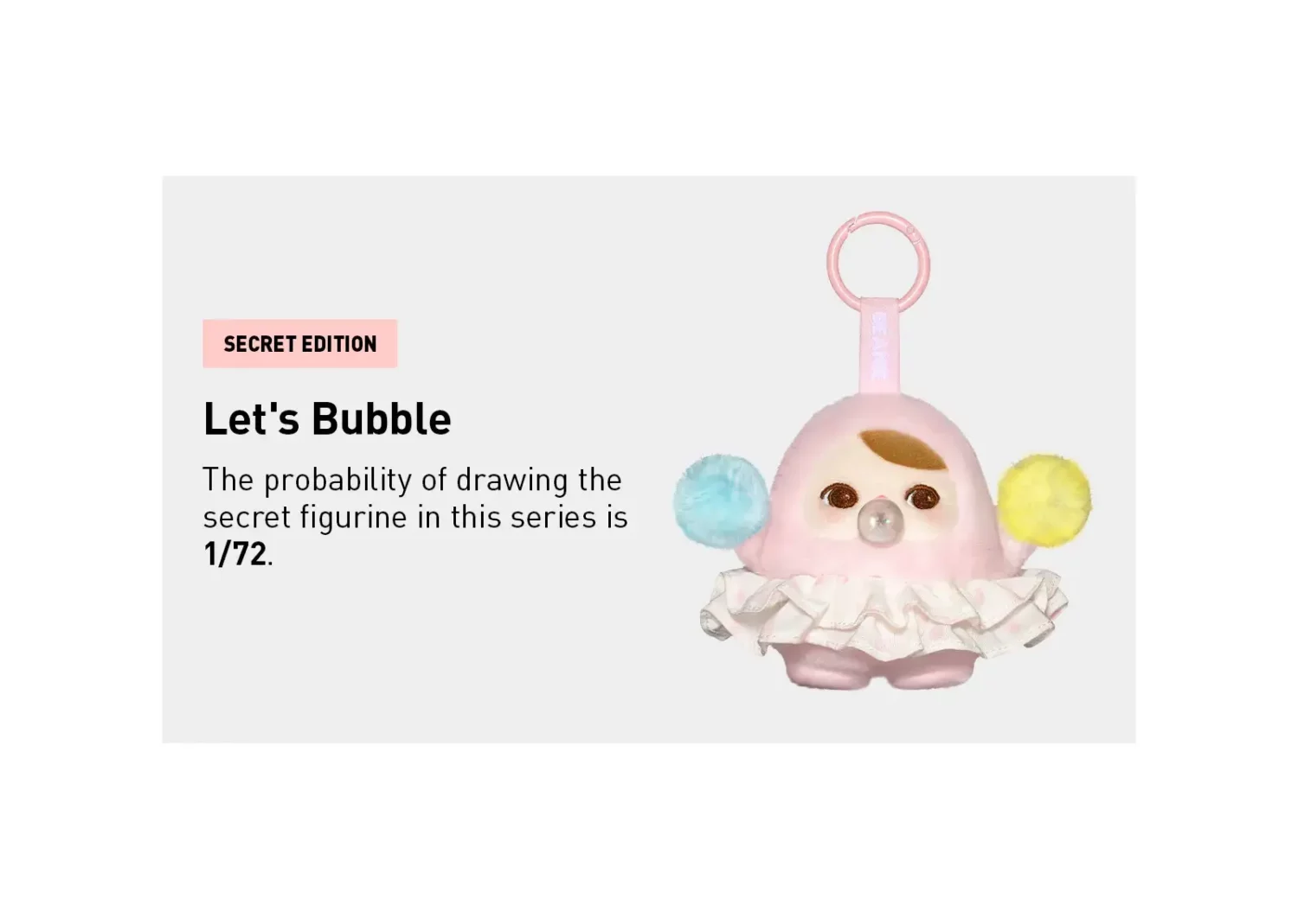 pop mart pucky beanie bubble up series single blind box3