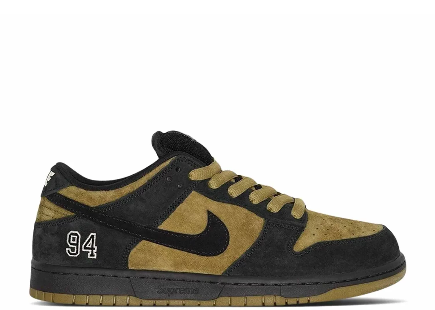 nike sb dunk low supreme 94 camper green
