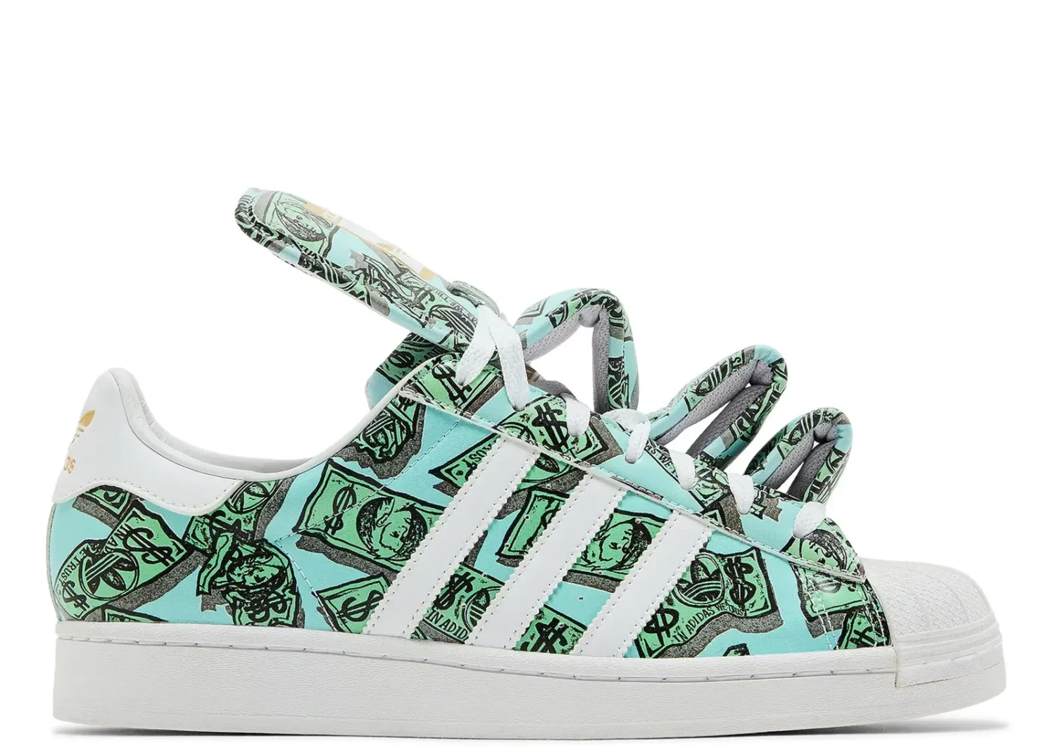 adidas superstar jeremy scott money